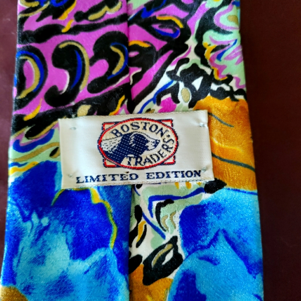 Boston Traders Limited Edition Colorful Tie